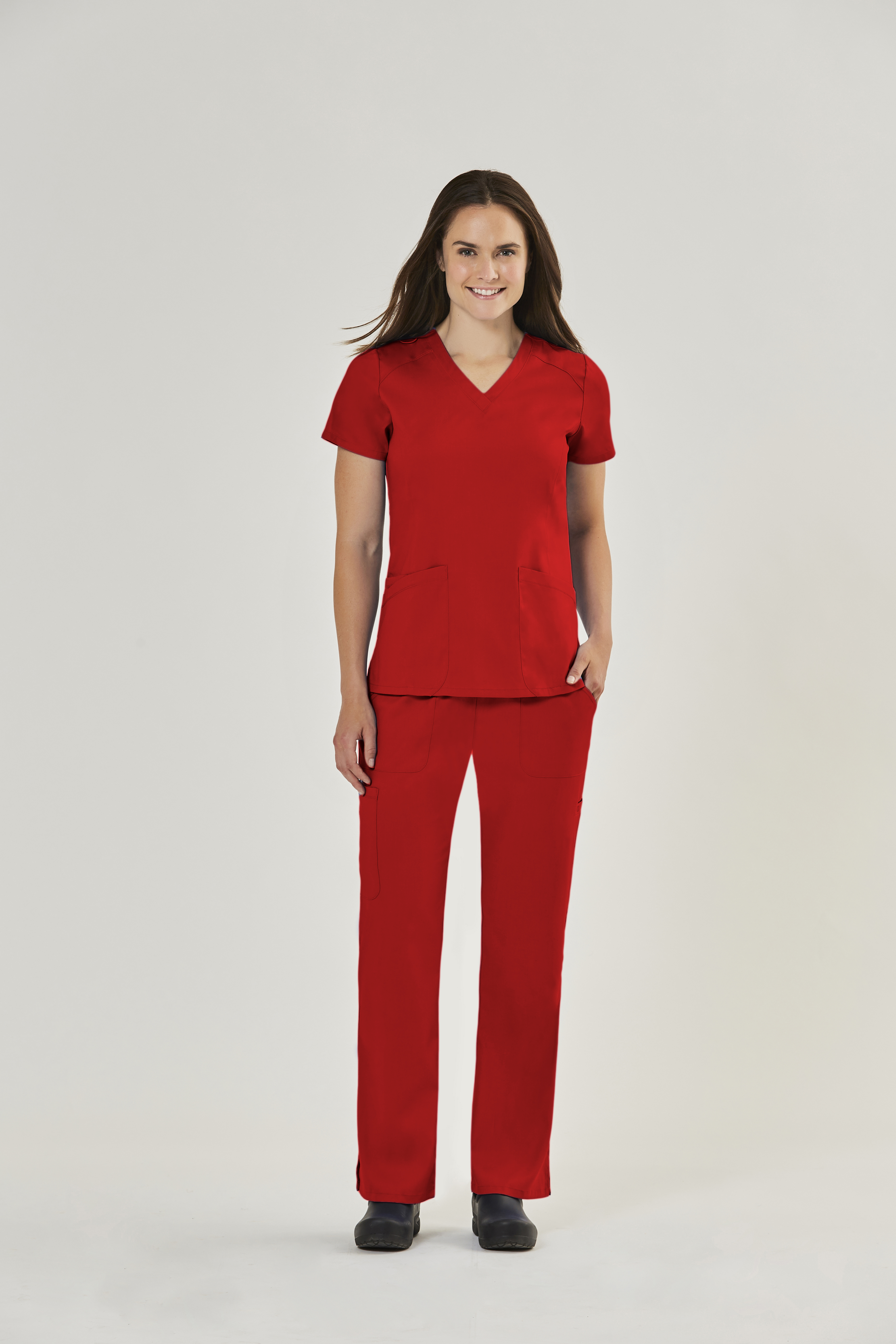 Edge by IRG : Women's V Neck Scrub Top style 2801